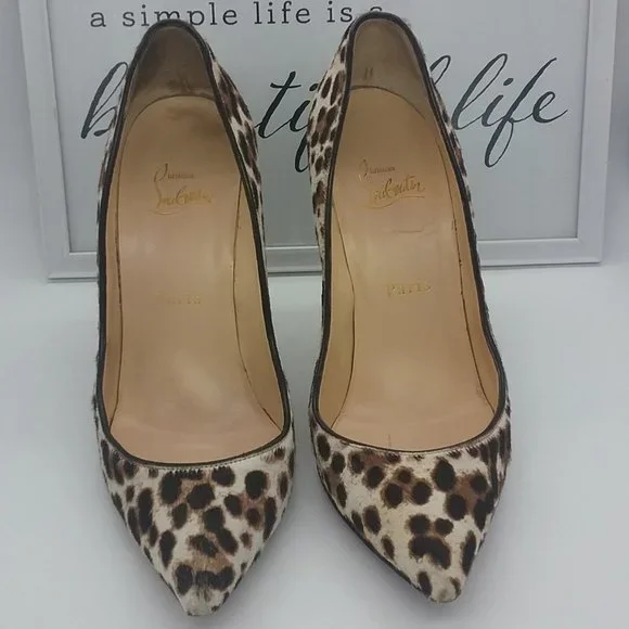 Christian Louboutin Pony Leo Pigalle Follies Pumps